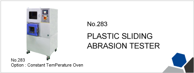 283 PLASTIC SLIDING ABRASION TESTER