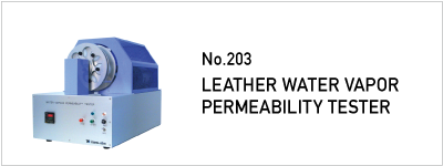No.203 LEATHER WATER VAPOR PERMEABILITY TESTER
