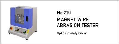 No.210 MAGNET WIRE ABRASION TESTER