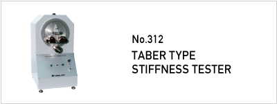 No.312 TABER TYPE STIFFNESS TESTER