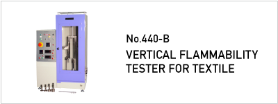 440-B VERTICAL FLAMMABILITY TESTER FOR TEXTILE