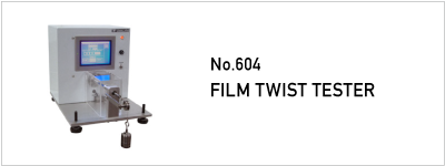 No.604 FILM TWIST TESTER