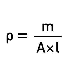 B法 密度の計算式