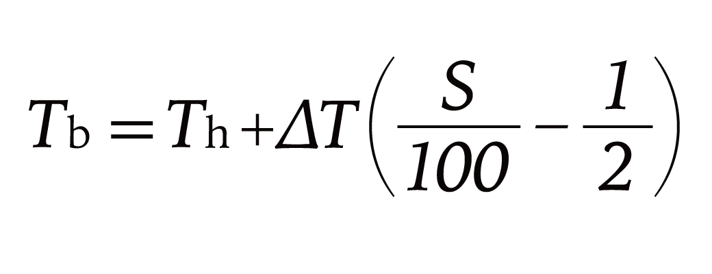 50%衝撃脆化温度計算式